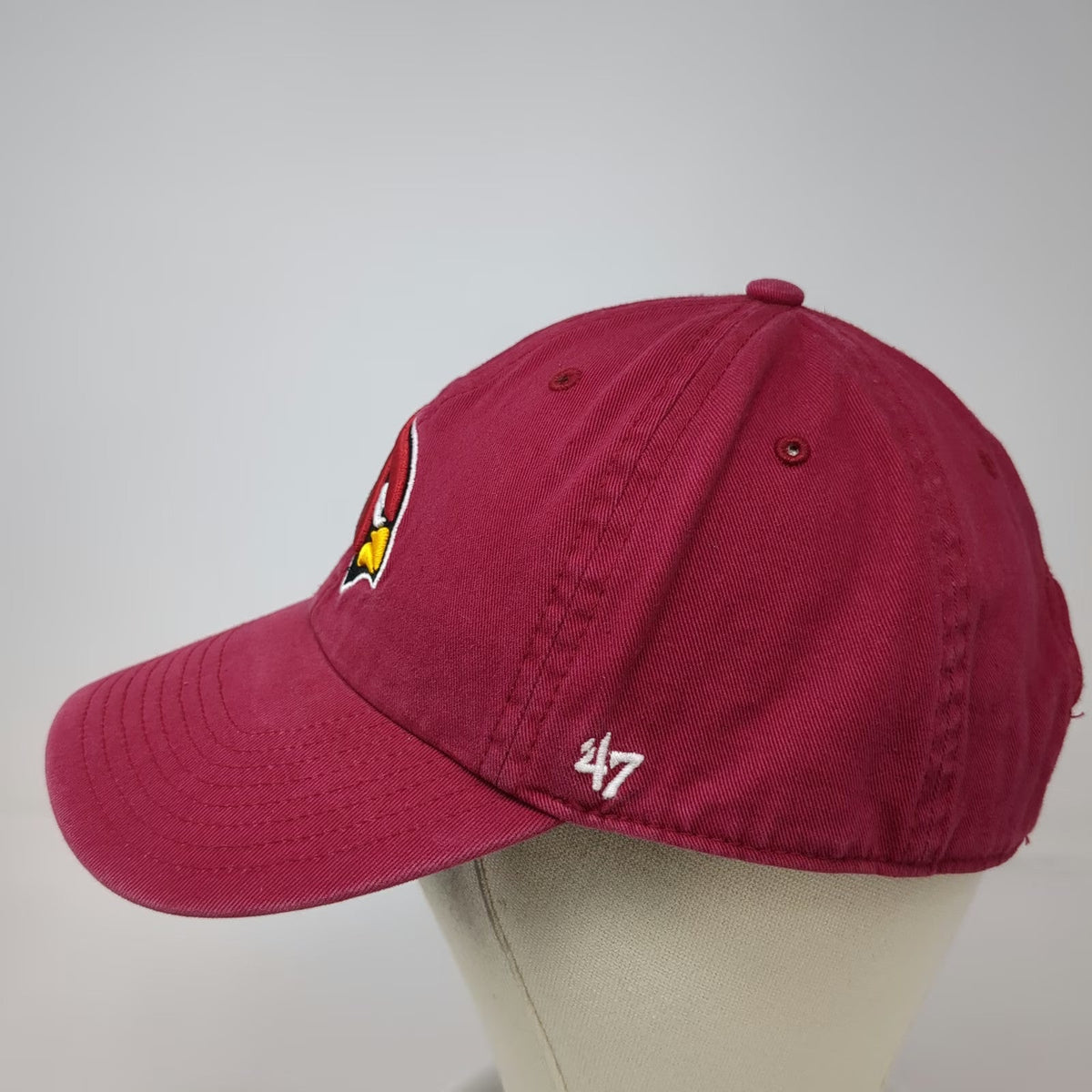 Arizona Cardinals NFL '47 Red One Size Cap Hat Bridgestone Golf Logo Embroidered