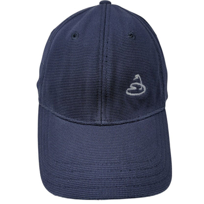Signatures Stretch Fitted Hat Blue One Size Lightweight Embroidered 6 Panel