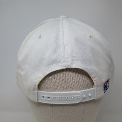 The Game Skidmore Thoroughbreds Diving Snapback Hat White Green OSFA Embroidered