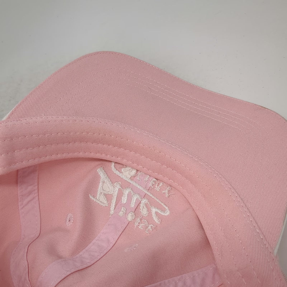 Port Authority Baseball Cap Pink One Size Boise Blues Society Trumpet Music Hat
