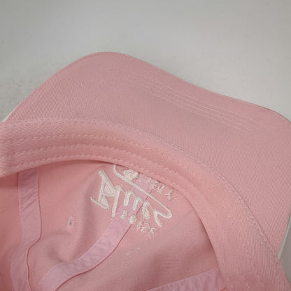 Port Authority Baseball Cap Pink One Size Boise Blues Society Trumpet Music Hat