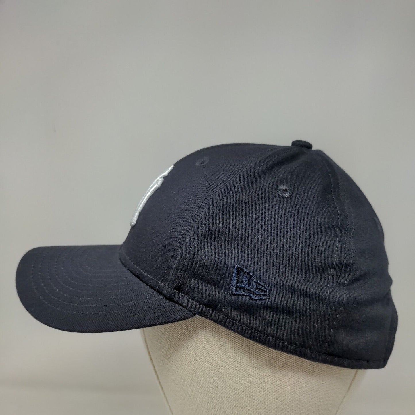 New Era Boy's Strapback Hat Blue Embroidered New York Yankees Logo 100% Cotton