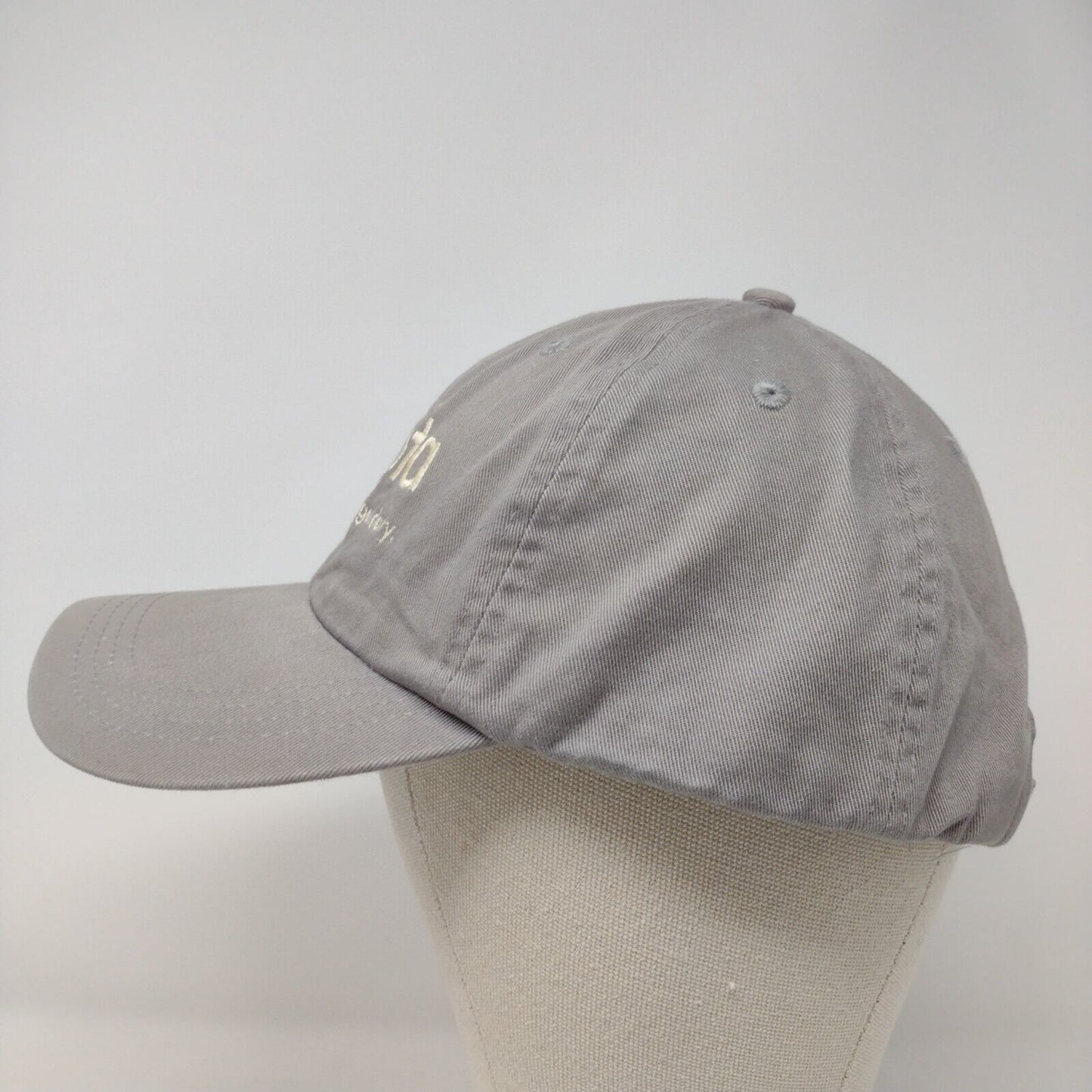 North Dakota Be Legendary Slideback Hat Gray OSFA Adjustable Paramount