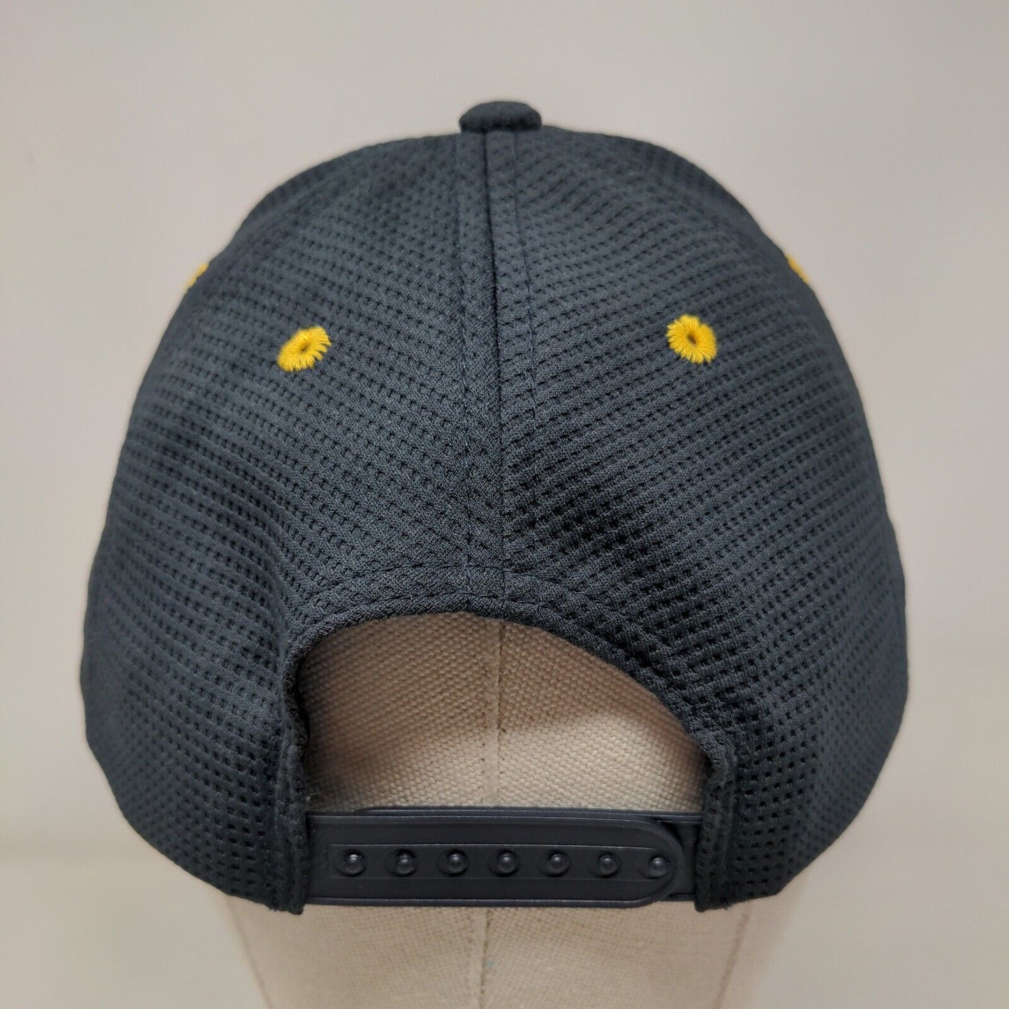 McDonald's Snapback Hat Blue One Size Adjustable Breathable Employee Crew Cap