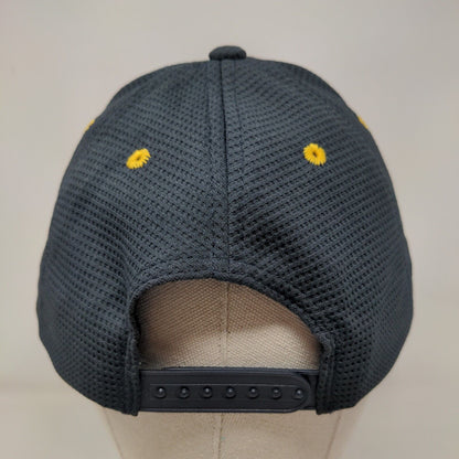 McDonald's Snapback Hat Blue One Size Adjustable Breathable Employee Crew Cap