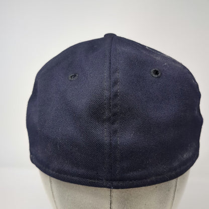Devon Baseball Cap Blue Boston MLB Red Sox 7 1/8 Fitted Wool Made In USA Hat