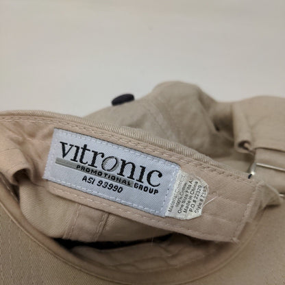 About Time PC & Electronics Slideback Hat Tan OSFA Adjustable Vitronic