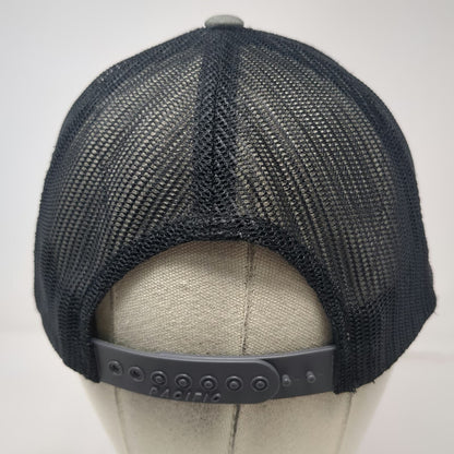 Pacific Headwear Trucker Hat Gray OSFM SLO BREW 104C Pro Model Mesh Back Snap