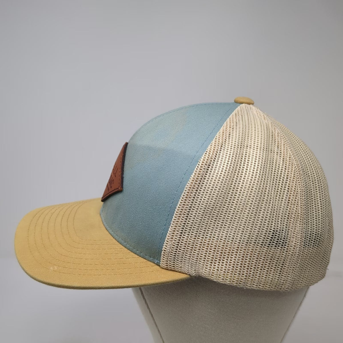 Pacific Headwear Blue Trucker Hat One Size AZ Fall Classic Mesh Back Snapback