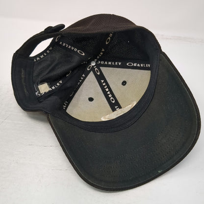 Oakley Baseball Cap Brown One Size Embroidered Logo Adjustable Strap Mesh Hat