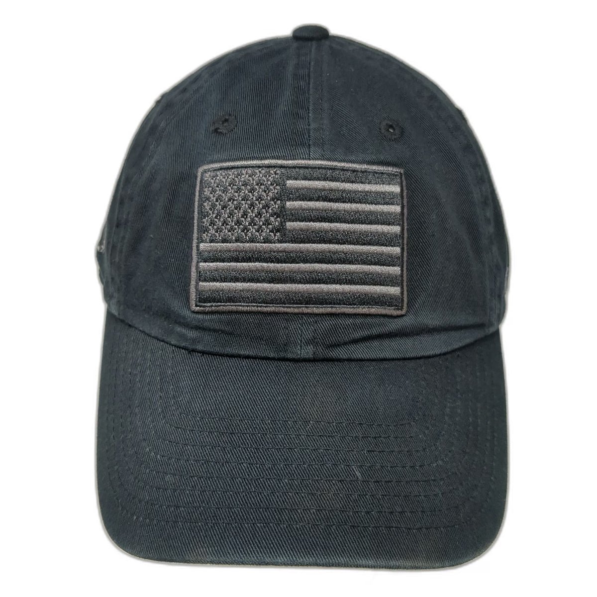 47 NCAA OHT American Flag Black Cap One Size Adjustable Cotton Strapback Hat