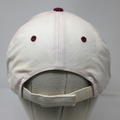 New Mexico St Aggies NCAA ML Authentic Headwear Cap Hat White Red One Size Strap