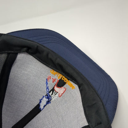 Philippines Slideback Hat Blue One Size Adjustable Embroidered Denim 6 Panel