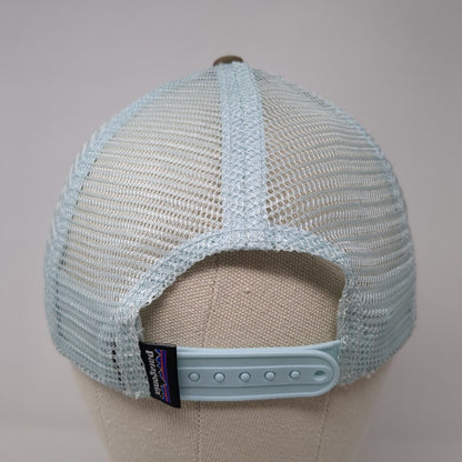 Patagonia Fitz Roy Bison Snapback Trucker Hat Multi One Size Mesh Back