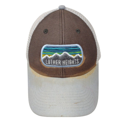 Luther Heights Snapback Trucker Hat Multicolor One Size Mesh Back Ouray