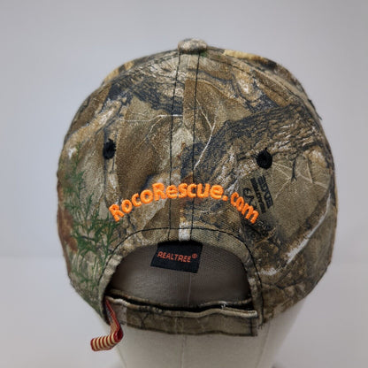 Roco Rescue Strapback Hat Camo One Size Adjustable Realtree Outdoor Cap