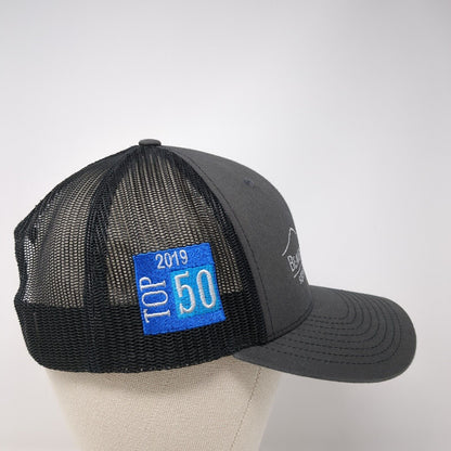 Beaver Coach Sales Servce Is The Secret Snapback Trucker Hat Gray OS Richardson