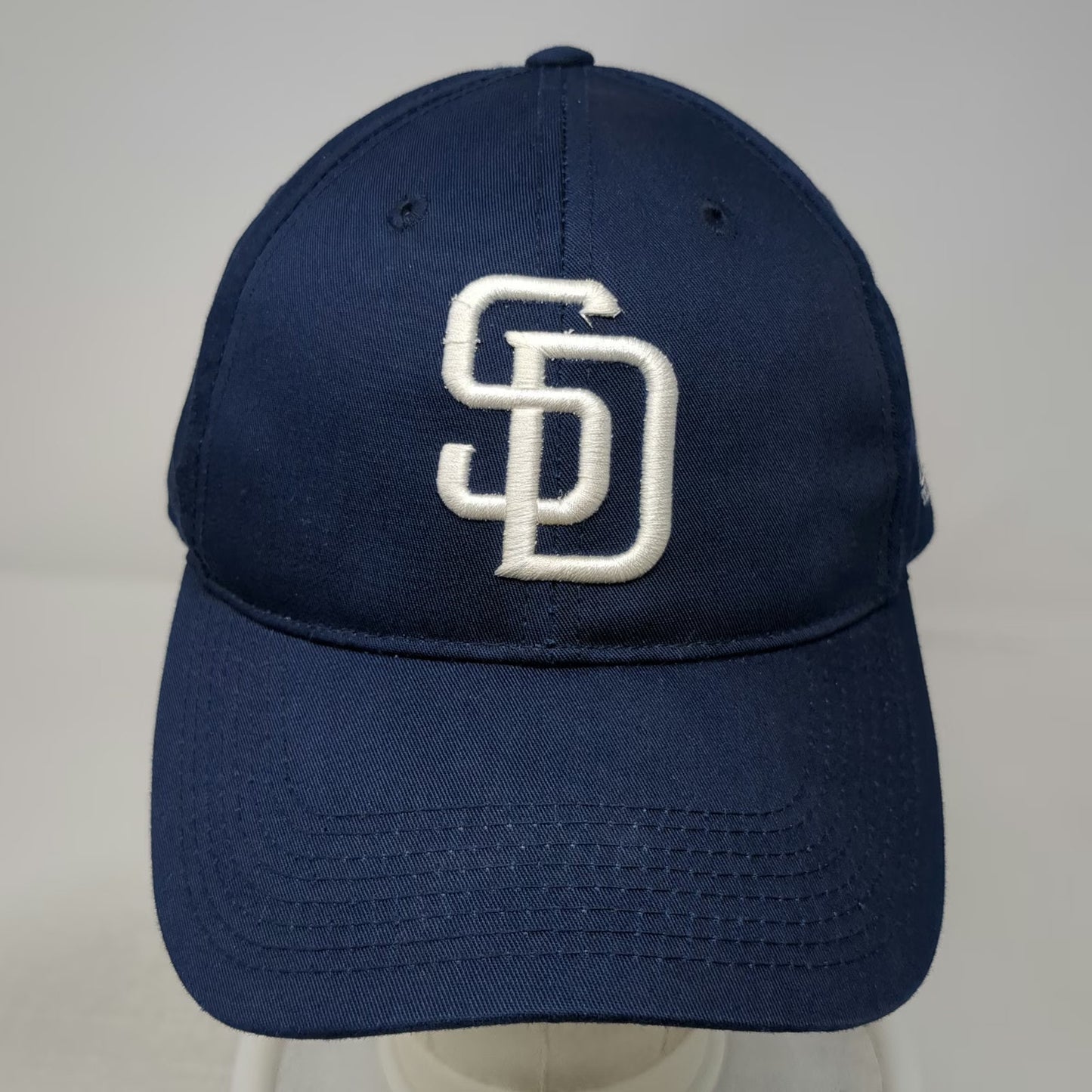 San Diego Padres MLB Outdoor Cap Blue Baseball Cap One Size SD Logo Strapback