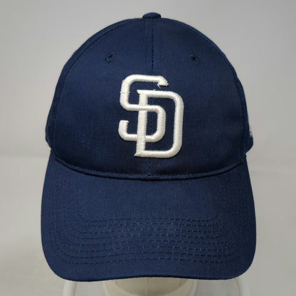 San Diego Padres MLB Outdoor Cap Blue Baseball Cap One Size SD Logo Strapback