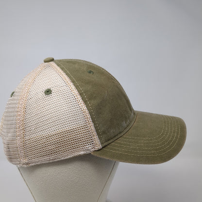 WWSD Snapback Trucker Hat Green OS Adjustable Embroidered Mesh Back Headmost