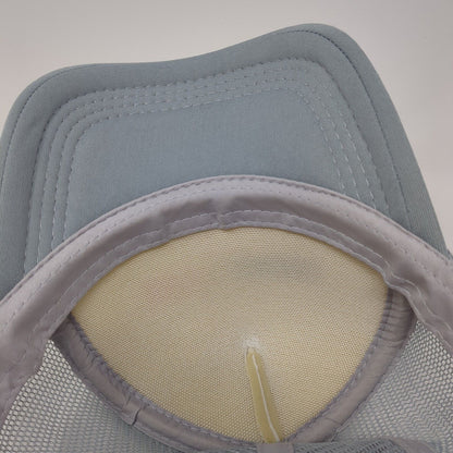 LGBT Pride Snapback Trucker Hat Gray One Size Adjustable Mesh Back 6 Panel