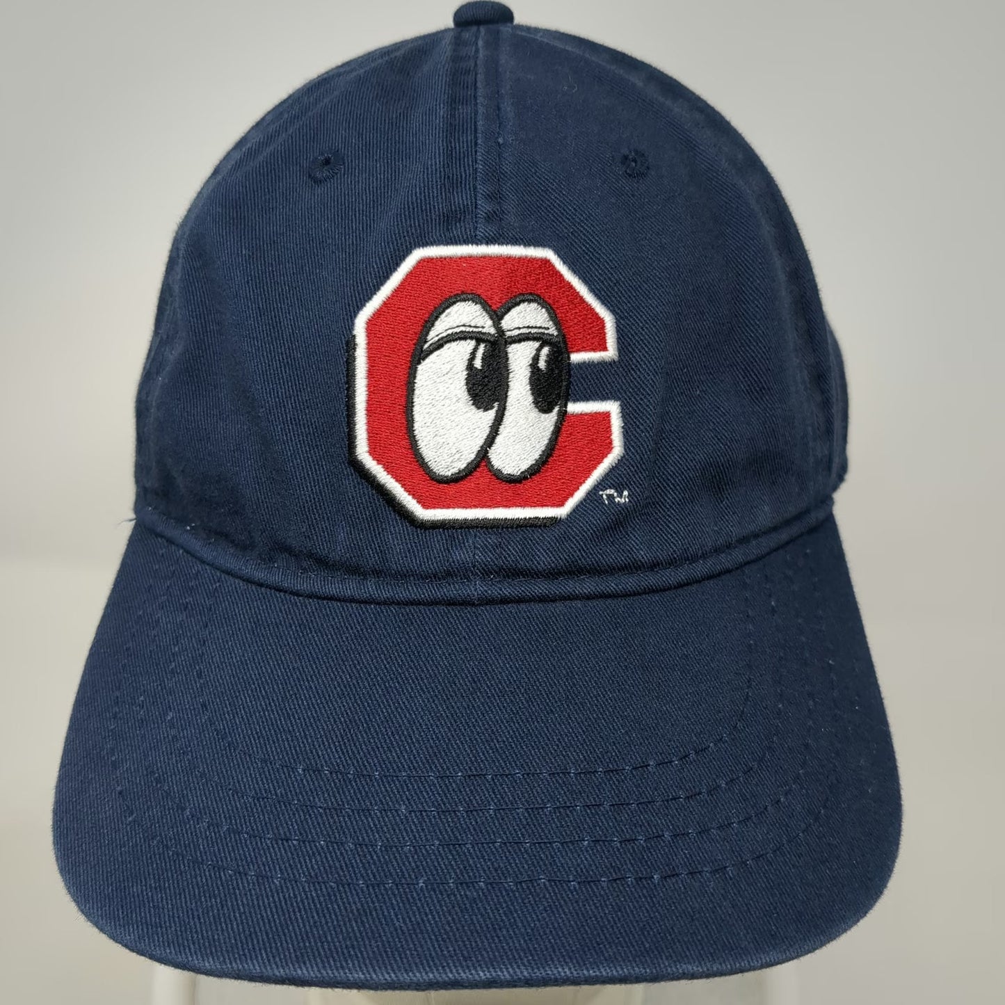 OC Baseball Cap Blue One Size Cook Out Food City Embroidered Slideback Sport Hat