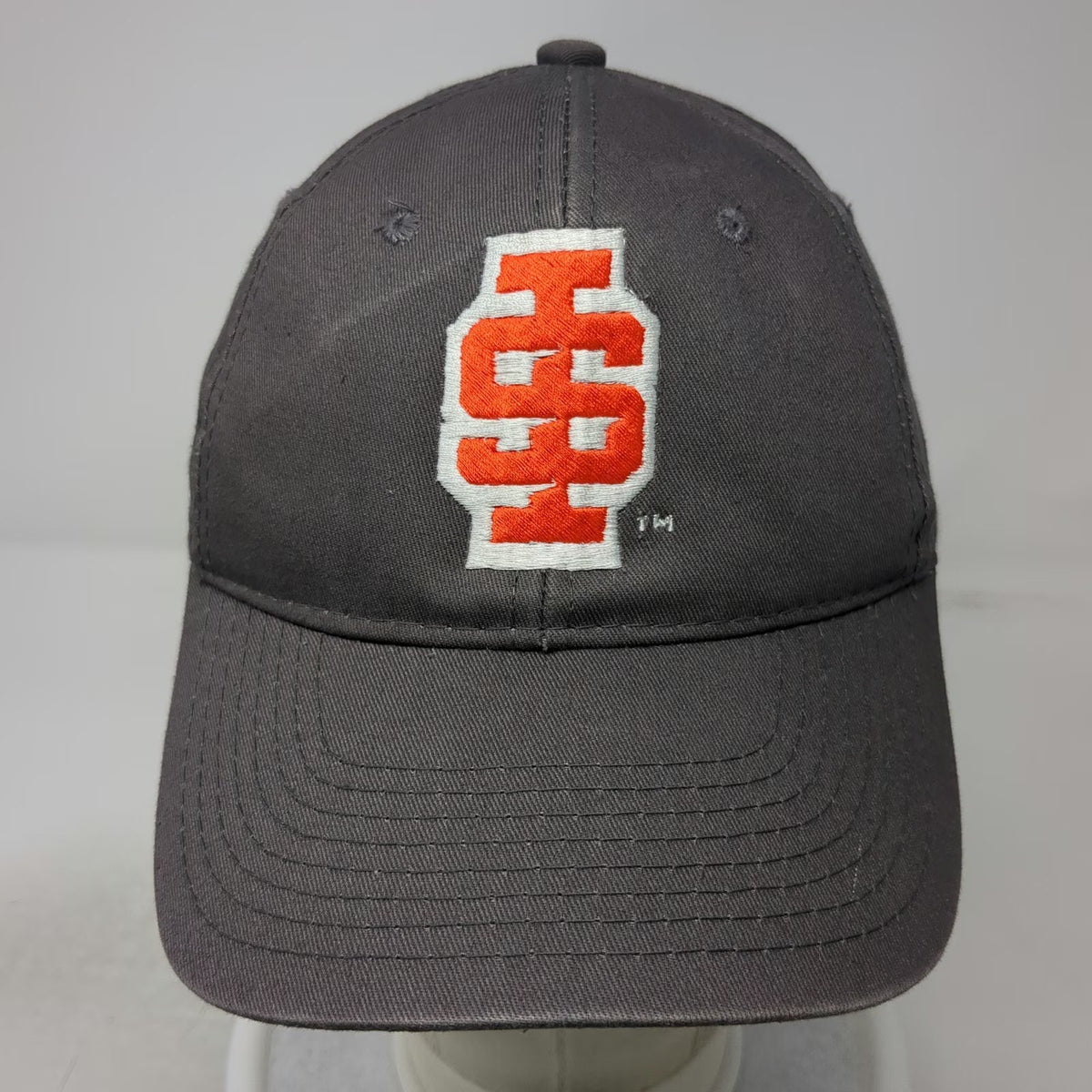 Outdoor Cap Idaho State Bengals NCAA Gray One Size Strapback Hat IS Logo OSFM