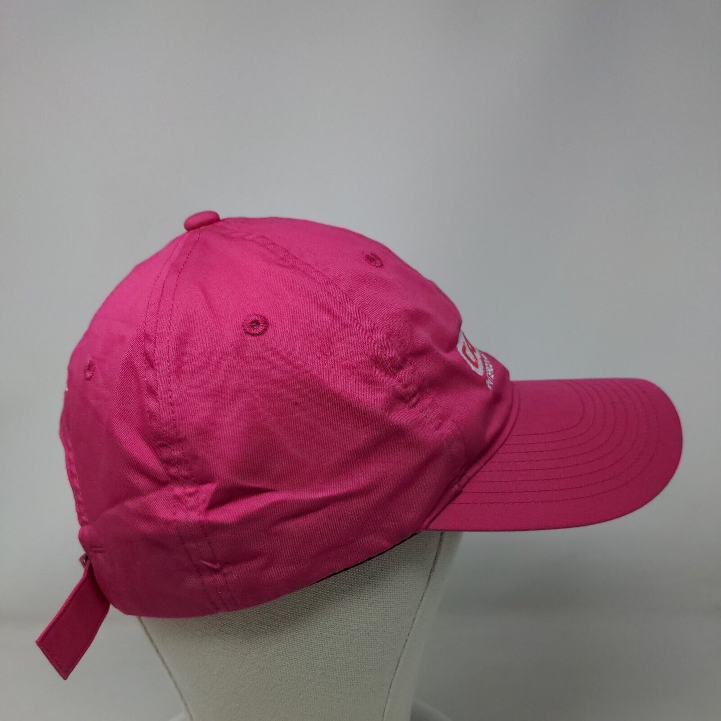 Carlisle Slideback Hat Pink OSFM Embroidered Nike Heritage86 Dri-Fit