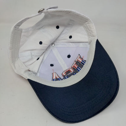 USA Slideback Hat Multicolor One Size Adjustable Embroidered Patriotic 6 Panel