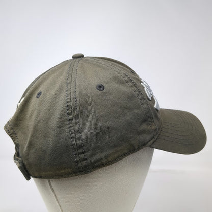 Dog is Good Baseball Cap Green One Size Embroidered Script Logo Strapback Hat