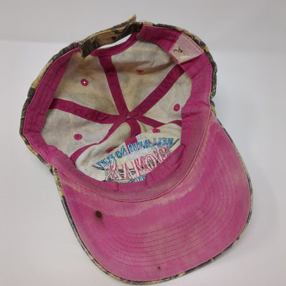 Hell Hath No Fury Like A Woman Who Hunts Strapback Hat Camo One Size