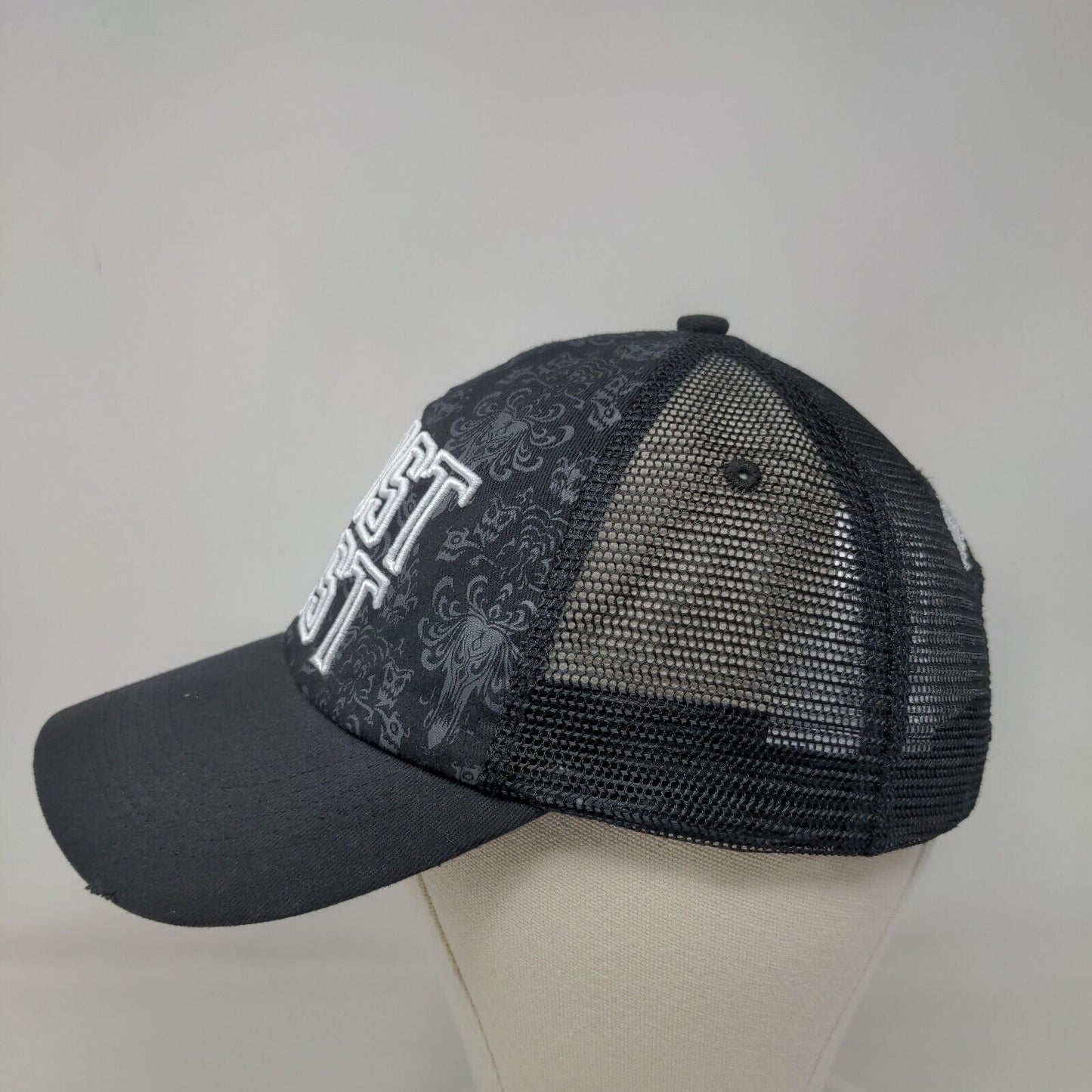 Ghost Host Snapback Trucker Hat Black Adult The Haunted Mansion Disney