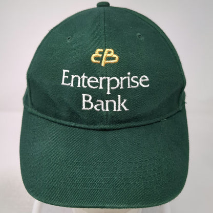 Port & Company Enterprise Bank Baseball Cap Green One Size Adjustable Strap Hat