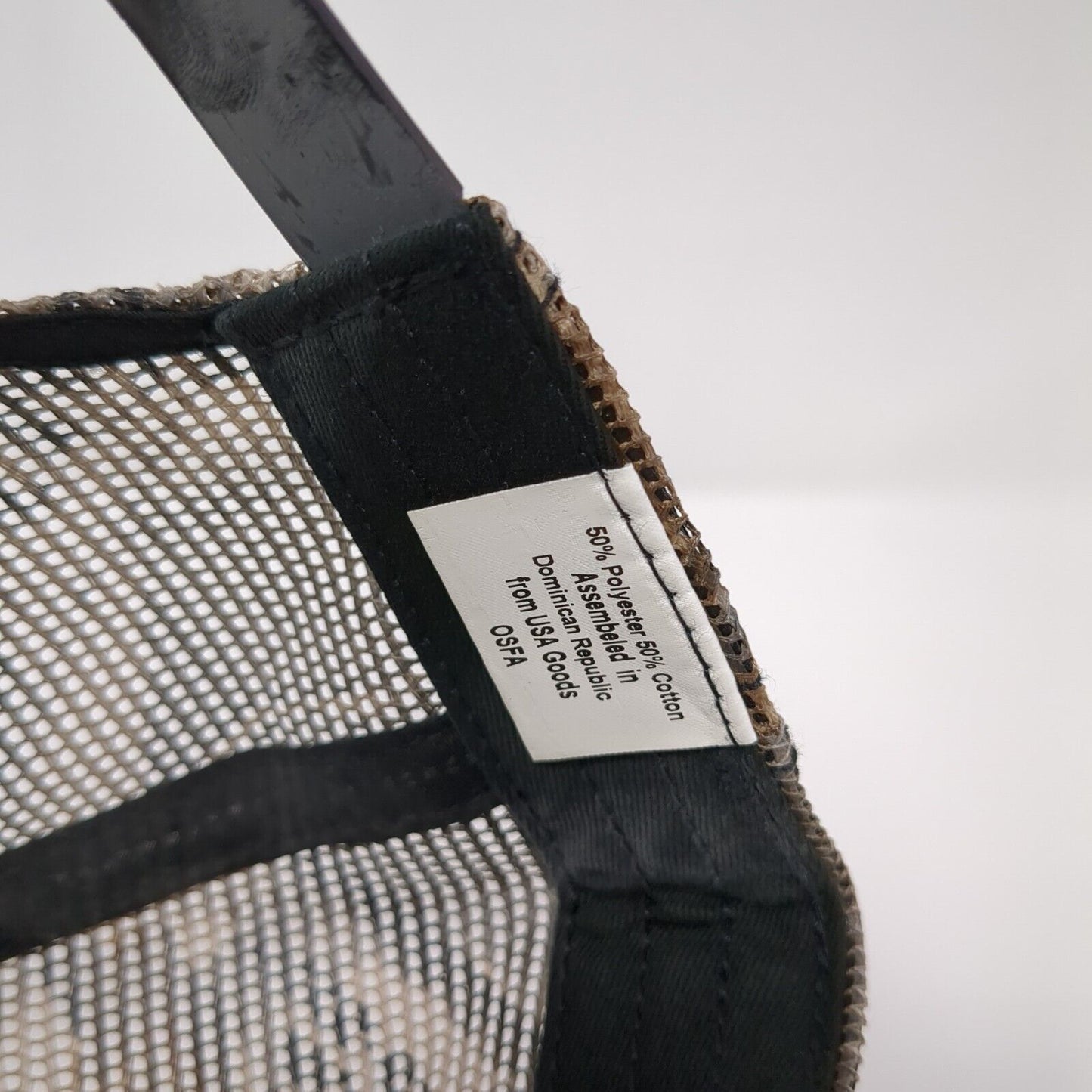 Rocky Mountain Elk Foundation Trucker Hat Camo One Size Mesh Back