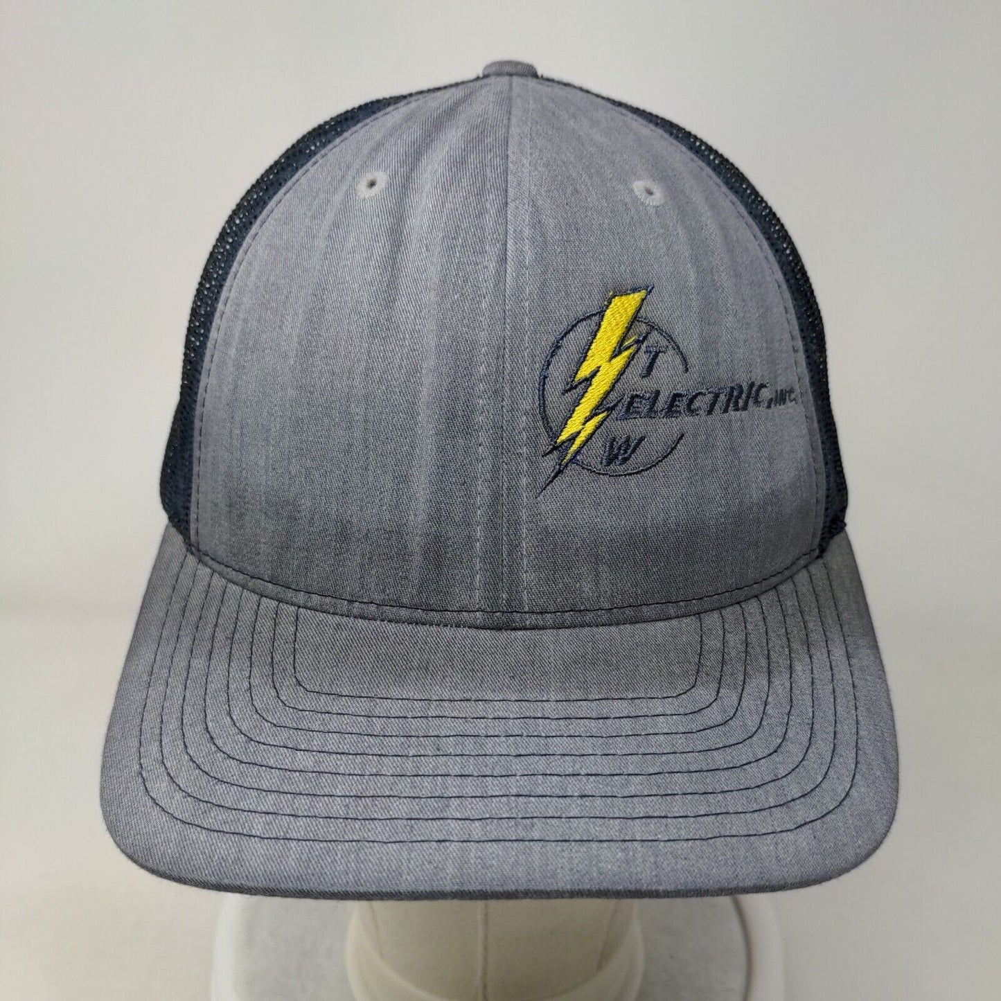 TEW Electric Inc. Trucker Hat Multicolor OS Embroidered Mesh Back Richardson
