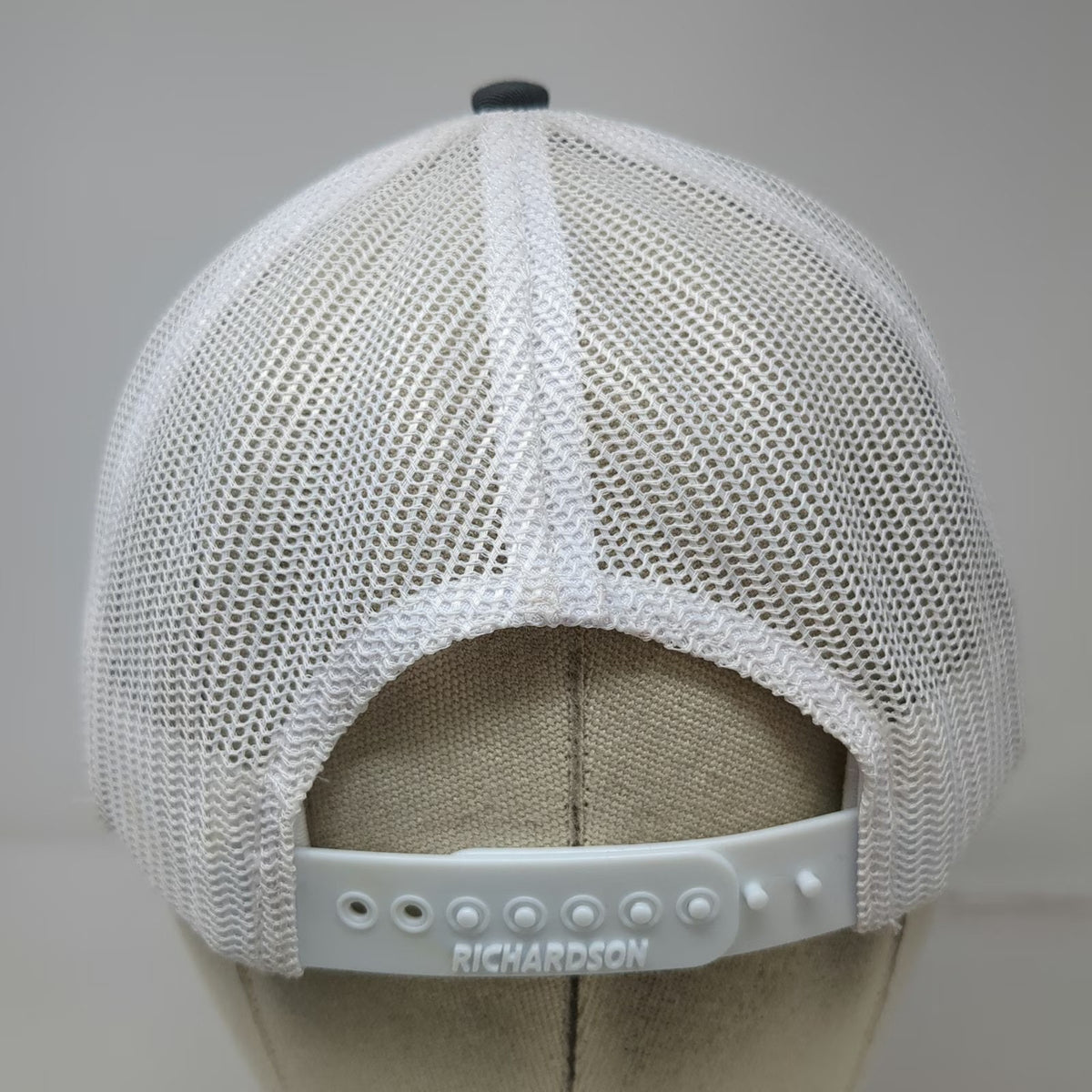 Richardson Trucker Hat Gray White One Size Associated General Contractors Hat