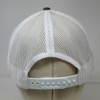 Richardson Trucker Hat Gray White One Size Associated General Contractors Hat