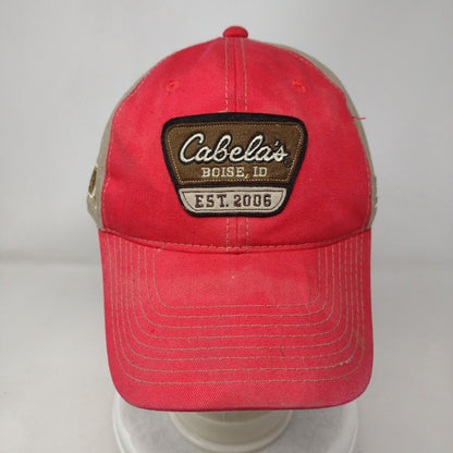 Cabela's Boise ID Est. 2006 Slideback Hat Multicolor OSFM Adjustable Embroidered