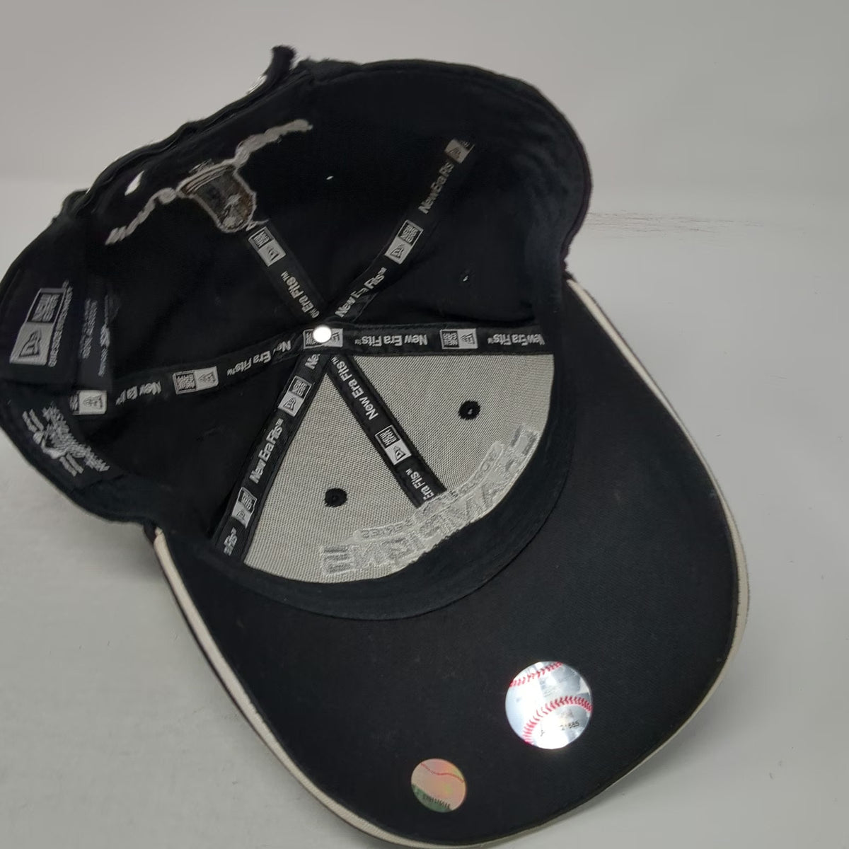 New York Yankees MLB New Era Baseball Cap Black 2009 World Series Champions Hat