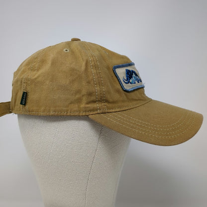 Legacy Baseball Cap Brown Blue White One Size Ice Age Pipelines Cotton Patch Hat