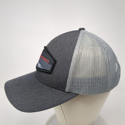 CBH Homes Snapback Mesh Back Trucker Hat Gray One Size Outdoor Cap