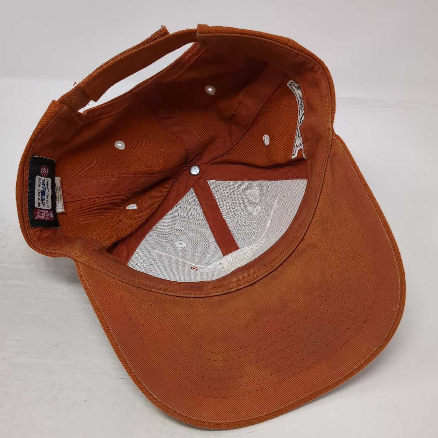 Texas Longhorns NCAA Top of the World Hat Brown One Size Strapback Big 12 Patch