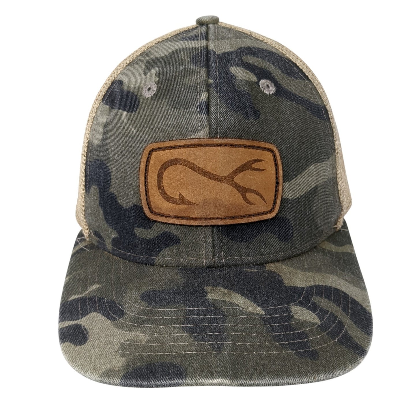 Arcadian Outfitters Trucker Hat Multicolor OS Adjustable Mesh Back Camouflage