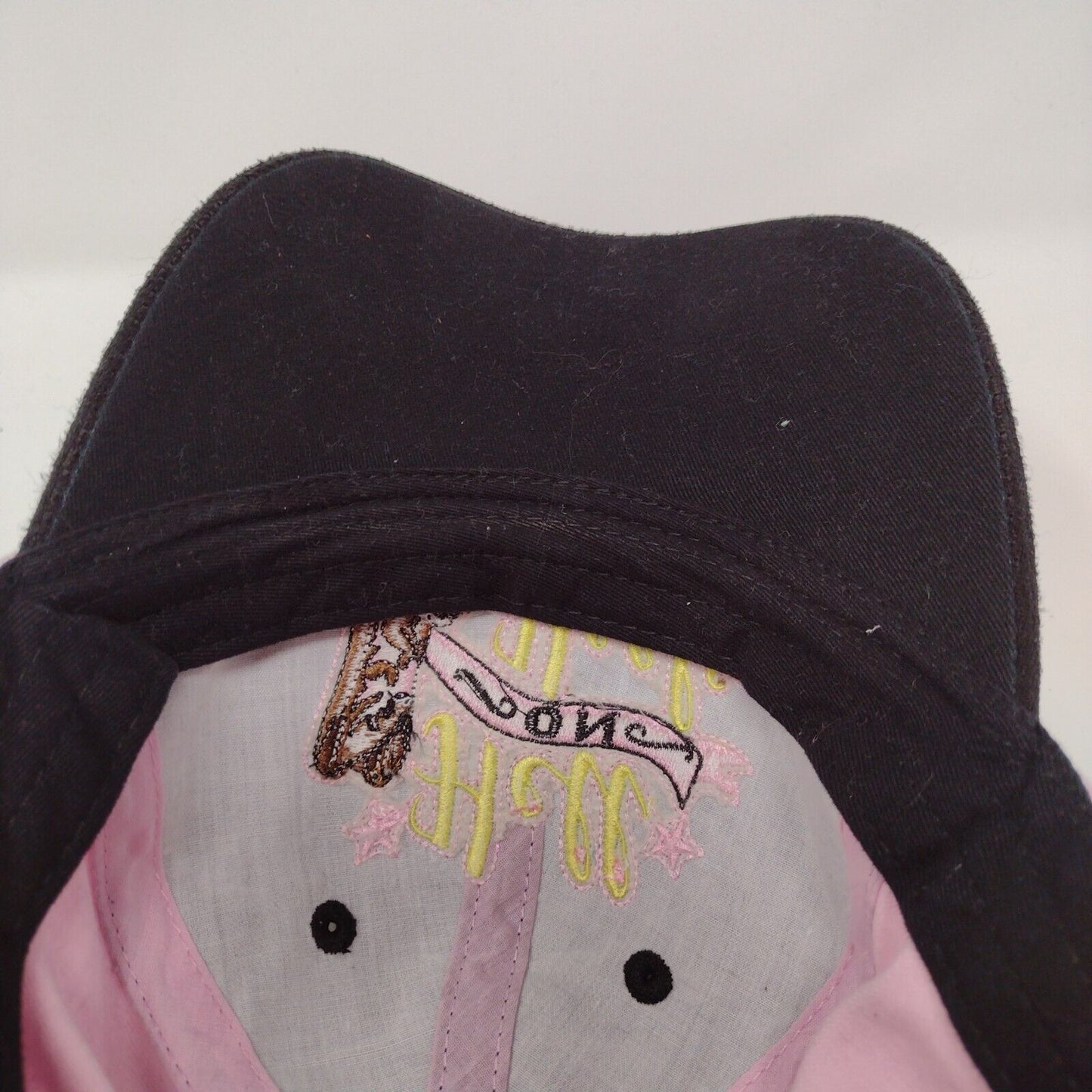 Hell On Heels Strapback Hat Multicolor OSFA Adjustable Embroidered Vented Holes