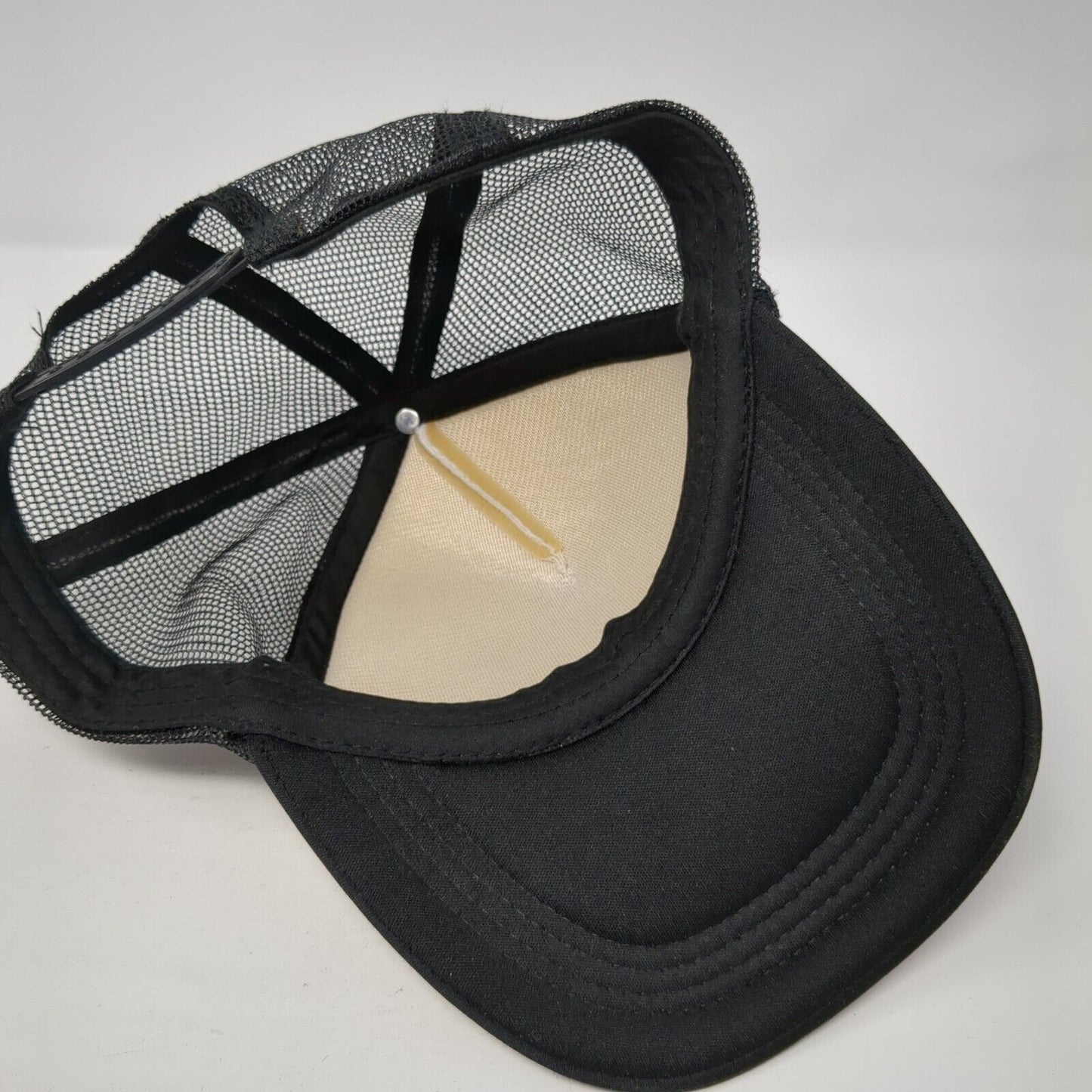 Rad Dad Snapback Trucker Hat Black One Size Adjustable 6 Panel Mesh Back