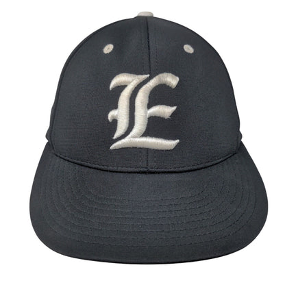 Richardson Fitted Hat Black XS/S Embroidered Flexfit 6 Panel Vent Holes