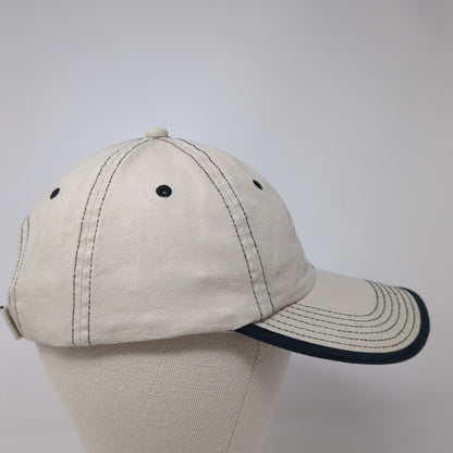 doTerra Strapback Hat Tan One Size Adjustable Embroidered Port Authority Cotton
