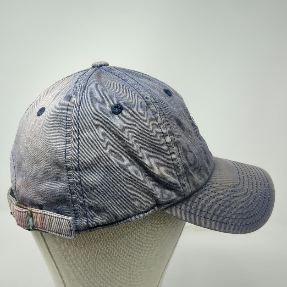 American Needle Masters 2007 Tournament Blue Baseball Cap Hat One Size Slideback