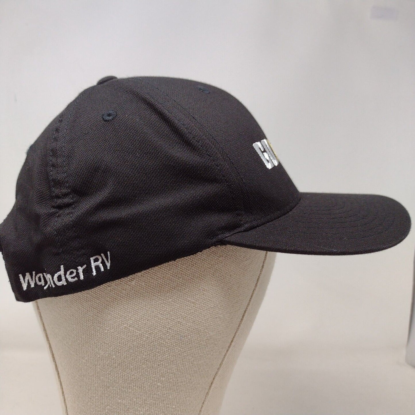 Go Play Snapback Hat Black OSFA Embroidered Flexfit 110 Yupoong