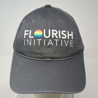 Flourish Initiative Strapback Hat Gray One Size Adjustable Port & Company